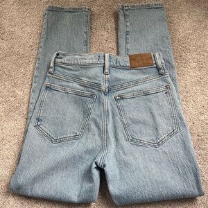 Madewell Light Blue Straight Leg Women's Jeans